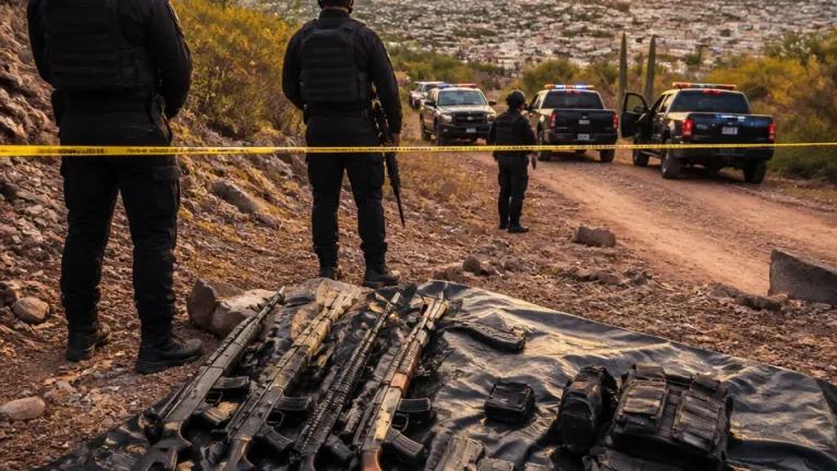 Jornada violenta en Sinaloa: cuatro hechos con víctimas y aseguramiento de armas en la sierra