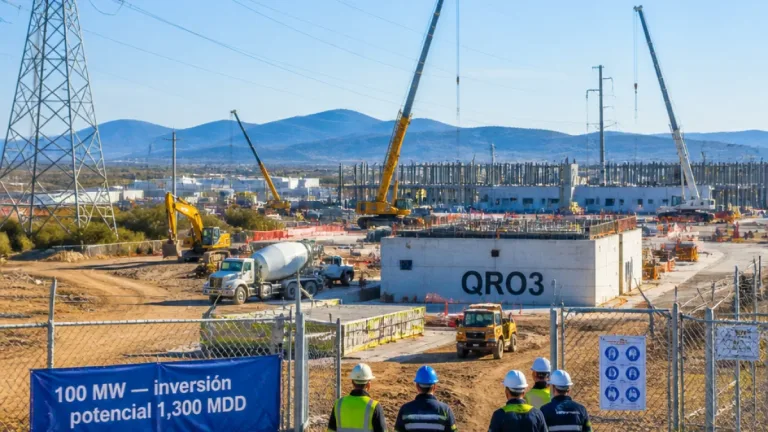 KIO anuncia expansión de QRO3 en Querétaro con inversión potencial de mil 300 mdd