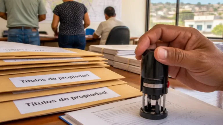 La Paz aprueba 21 títulos de propiedad y avanza en regularización de colonias periféricas
