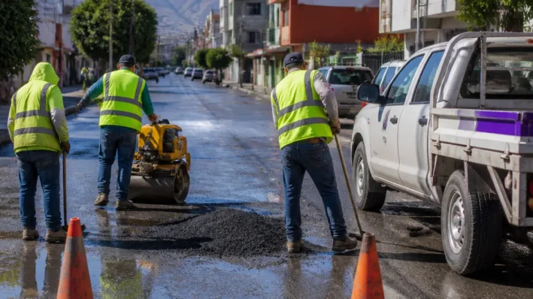 La Paz refuerza servicios y bacheo en Península Sur con jornada de 'Presidenta en tu Barrio'