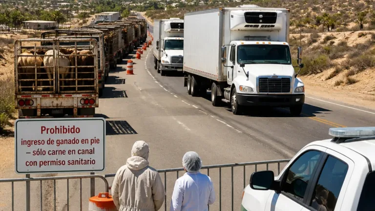 Los Cabos restringe ingreso de ganado en pie para proteger estatus sanitario del estado