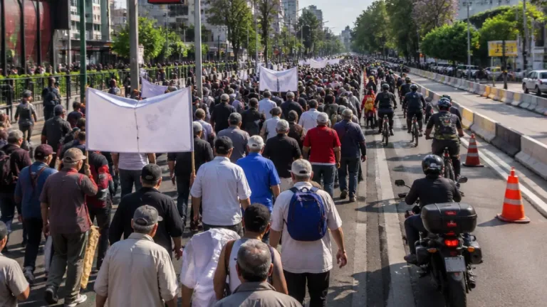Marchas y rodadas afectan puntos clave de la Ciudad de Mexico; planes para este jueves