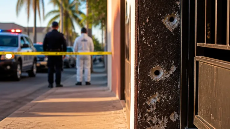 Mazatlán: ataque a balazos contra vivienda en Colosio Sí deja daños materiales; una mujer ilesa