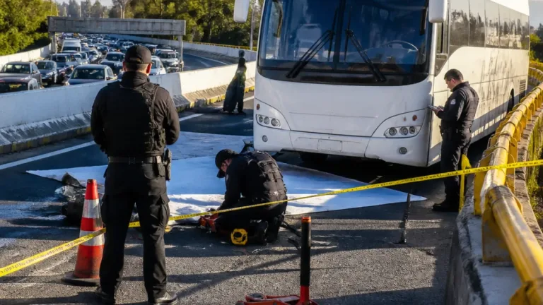 Mecánico pierde la vida al quedar atrapado bajo un autobús en San Felipe Hueyotlipan