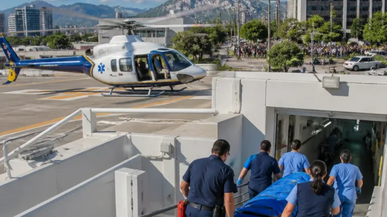 Menor con quemaduras graves es trasladado a Monterrey para recibir atención especializada