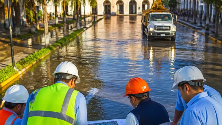 Mérida buscará crédito internacional para diseñar un nuevo sistema de drenaje