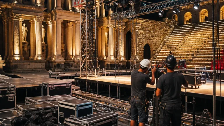 Merida: nuevo proyecto de iluminación renovará la escena del Teatro Romano