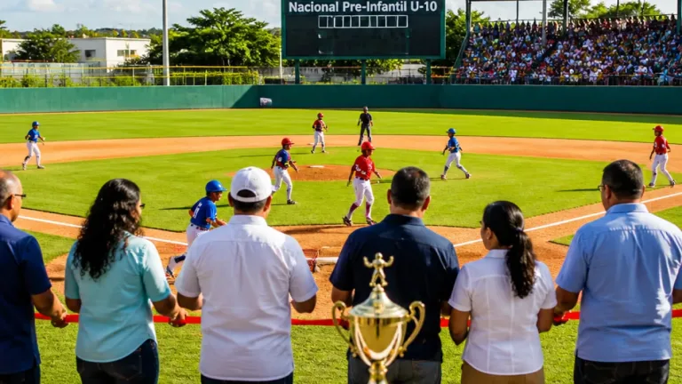 Mérida recibe a las promesas del béisbol en el Nacional Pre-Infantil U-10