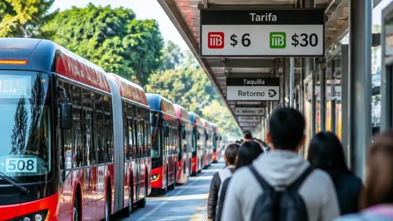 Metrobús opera con servicio regular en todas sus líneas; sin estaciones cerradas