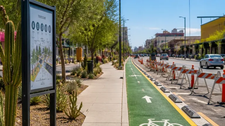 Mexicali: piden retomar proyecto de "Calle Completa" en avenida Madero por calor y contaminación