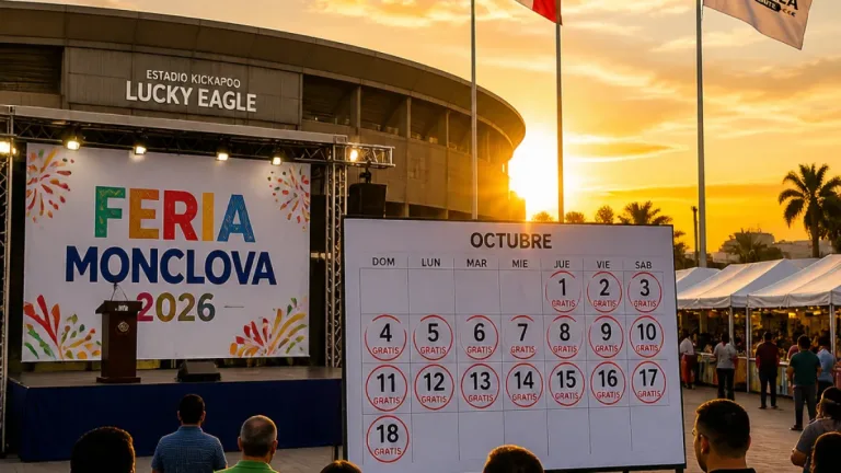 Monclova anuncia Feria 2026: 18 días de actividades y 13 jornadas con entrada gratuita