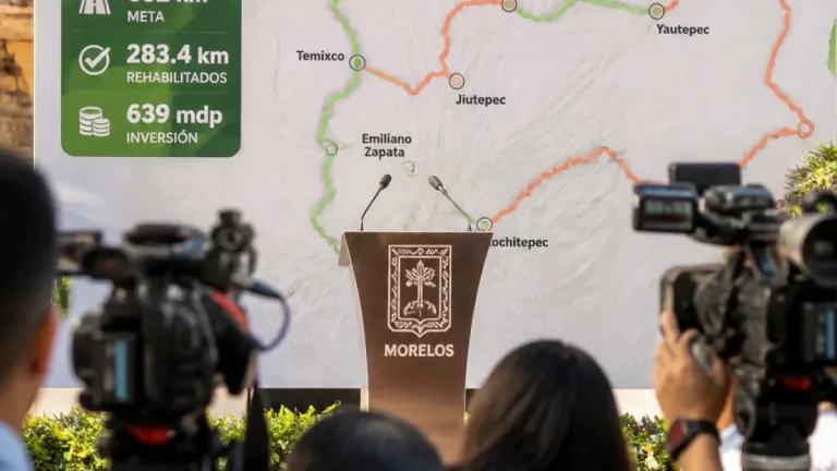 Morelos reporta 56 obras viales en 22 meses dentro del Circuito Tierra y Libertad