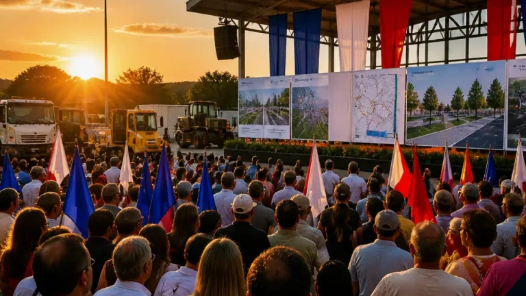 Morena y PAN movilizan estructuras en Tamaulipas; anuncian obras y programa para el Centro Histórico