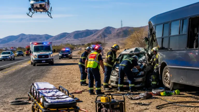Mujer grave tras choque en la 45 Sur; fue trasladada en helicóptero de la Policía Municipal