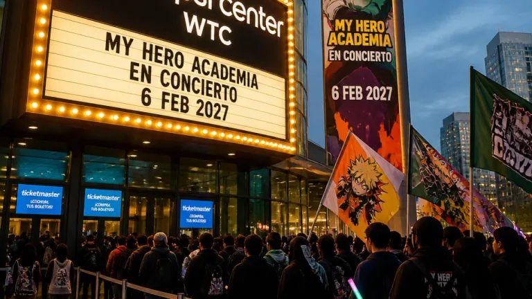 My Hero Academia en concierto confirma parada en la Ciudad de México para febrero de 2027
