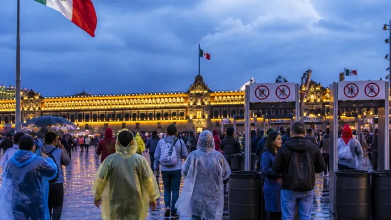 Noche del Grito en CDMX: cielo nublado, posibilidad de lluvias y recomendaciones para el Zócalo