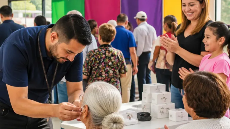 Nuevo Laredo: DIF municipal entrega aparatos auditivos en séptima campaña y cambia vidas