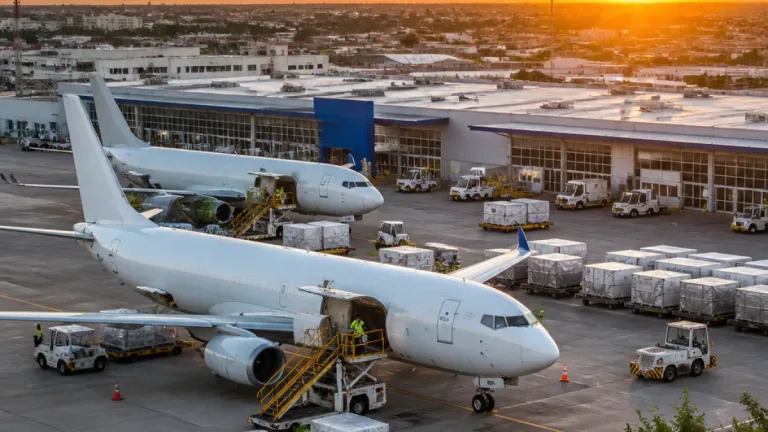 Nuevo Laredo suma vuelos de carga de Estafeta y Amazon para fortalecer su plataforma logística