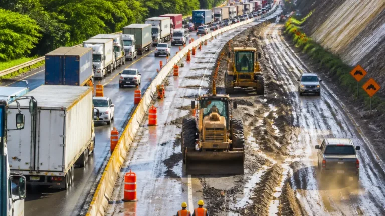 Obras en la autopista Colima-Manzanillo prolongan traslados; autoridades aseguran fin en diciembre
