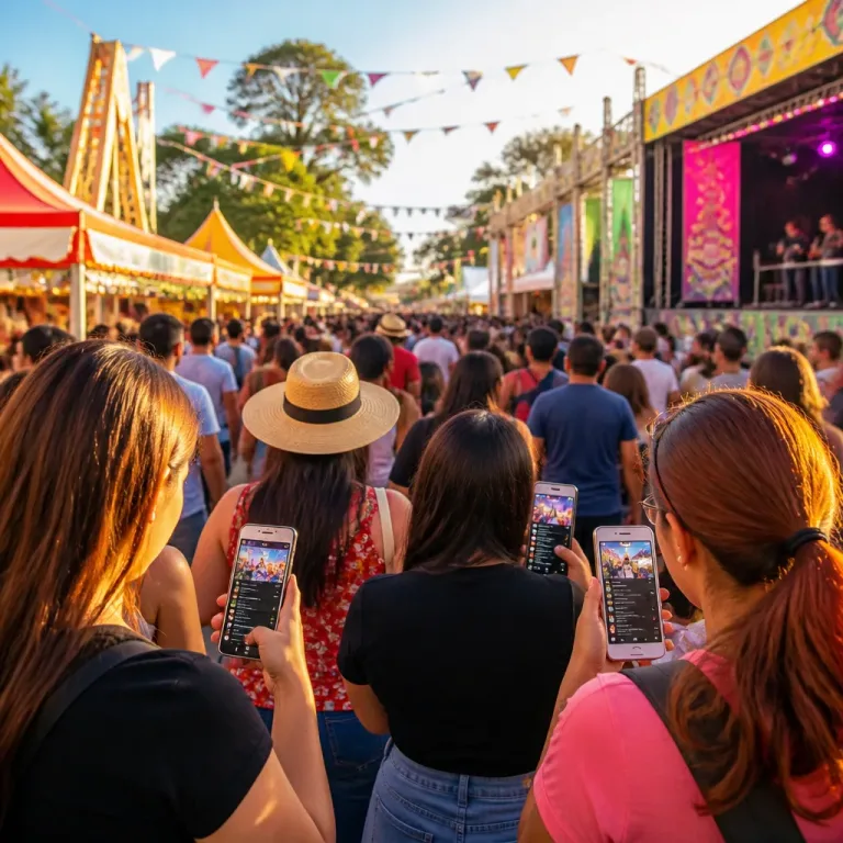 La Feria Bonita se vive también en el celular: ocio tradicional y digital se entrelazan