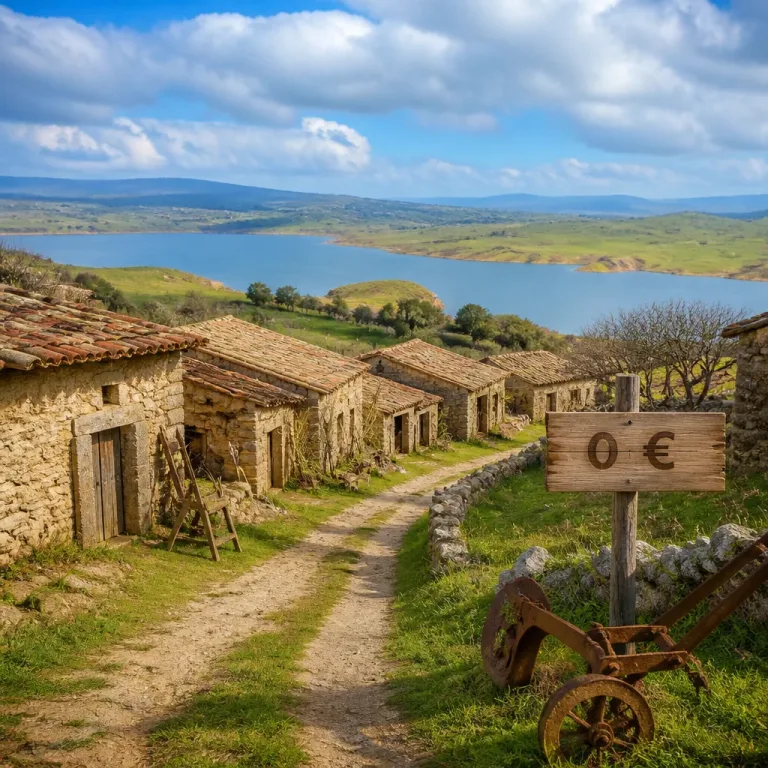 Regalan una aldea gallega con 12 casas y 15.000 m² para crear un proyecto turístico