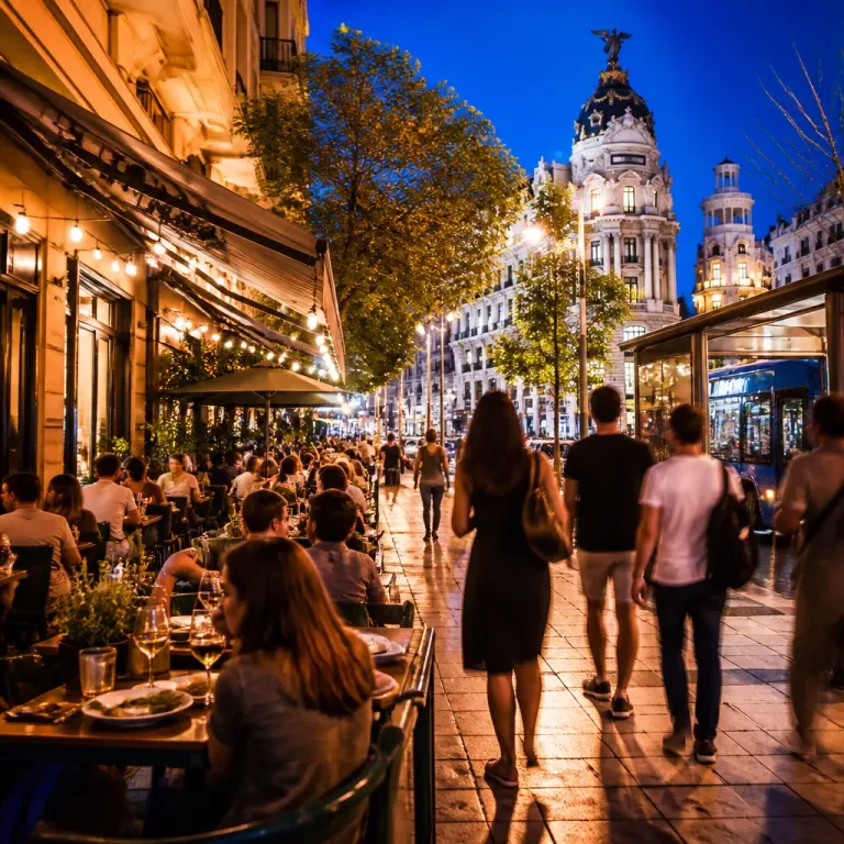 La vida nocturna impulsa el turismo de verano en Madrid: dos tercios de visitantes van por la noche