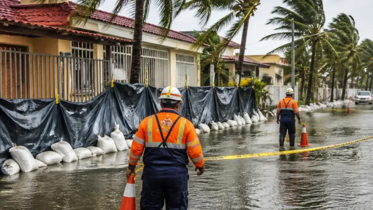 Onda Tropical 26 dejará lluvias fuertes y rachas de viento en Tabasco; Protección Civil pide precaución