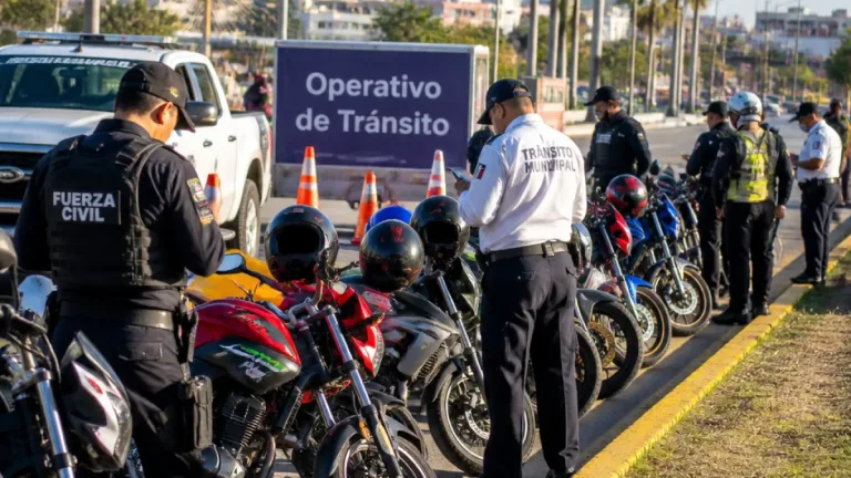 Operativos contra motociclistas irregulares buscan mejorar seguridad en Poza Rica
