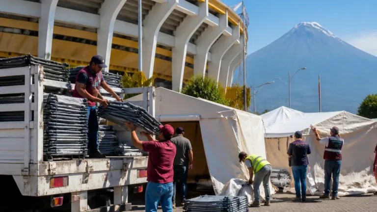 Orizaba alista cinco albergues ante la temporada de lluvias para proteger a familias