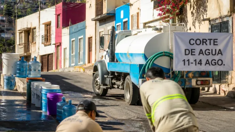 Pachuca: corte de agua programado afectará a 13 colonias por más de cuatro días