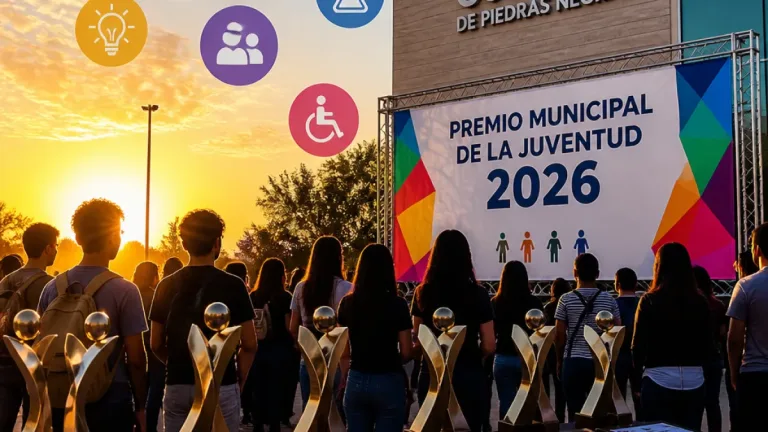 Piedras Negras impulsa el talento juvenil con el Premio Municipal de la Juventud 2026
