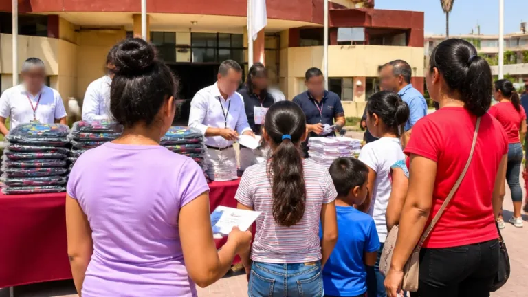 Playas de Rosarito entrega 175 vales para uniformes con foco en evitar la deserción escolar