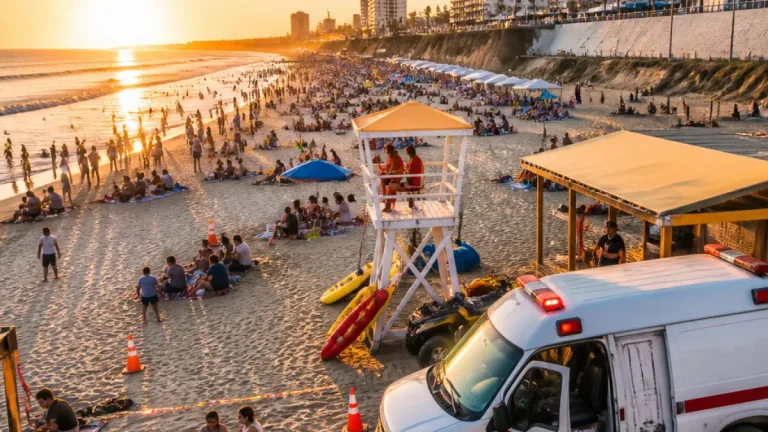 Playas de Rosarito refuerzan vigilancia: 13,500 visitantes y 300 intervenciones preventivas