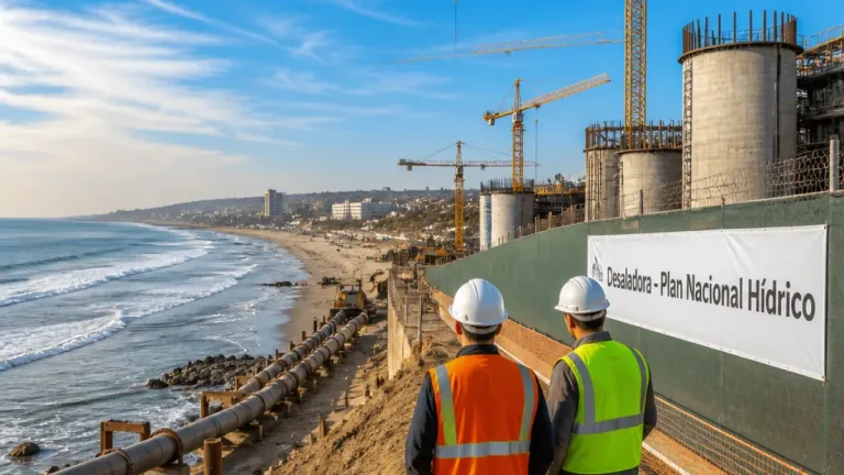 Playas de Rosarito tendrá desaladora federal; contrato adjudicado a consorcio español