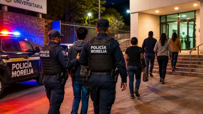Policía de Morelia localiza a joven y desactiva intento de secuestro virtual en Ciudad Universitaria