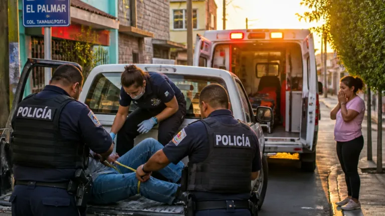 Policías de Nezahualcoyotl impiden suicidio de un hombre en la colonia Tamaulipas