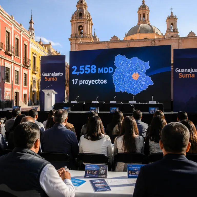 Guanajuato anuncia nueva política económica y atrae 2,558 mdd con 17 proyectos