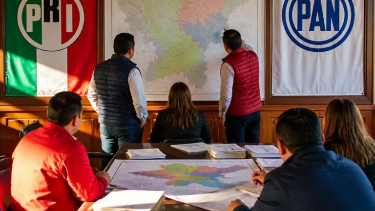 PRI local impulsa mantener alianza con PAN para 2027 mientras reorganiza su estructura