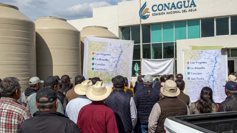 Productores de Delicias exigen agua para ganado y cierre de ciclo agrícola ante Conagua