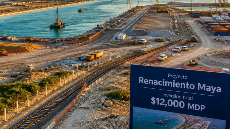 Progreso: arranca ampliación del puerto con inversión de 12,225 mdp dentro del Renacimiento Maya