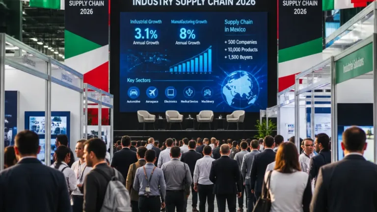 Puebla busca consolidarse como centro de proveeduría industrial en Expo Mexico's Industry Supply Chain