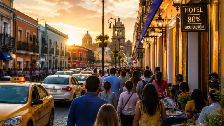 Puebla recibe 1.6 millones de visitantes en verano; repunta 6.6% respecto a 2025