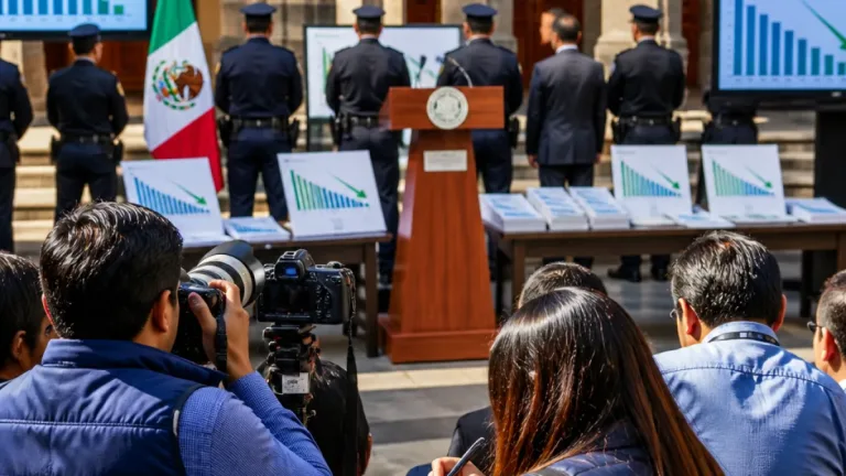 Puebla reporta bajas en cinco delitos prioritarios; gobierno atribuye resultados a operativos