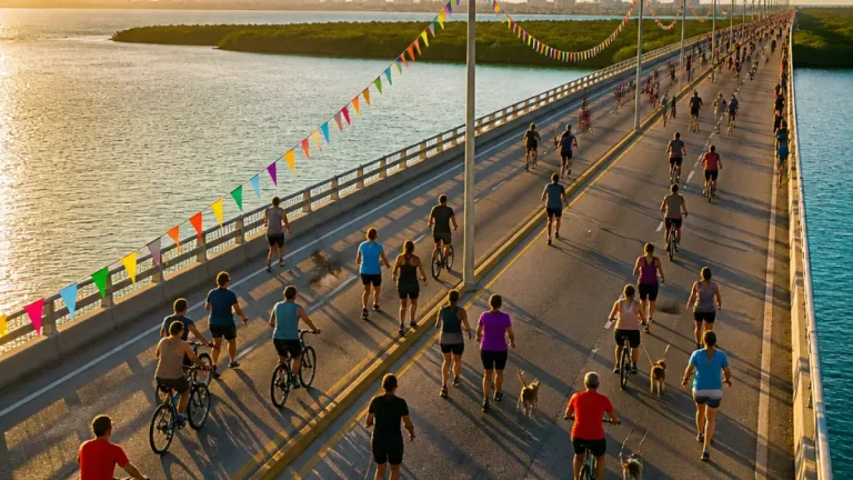 PUENTEANDO regresa a Cancún: el Puente Nichupté se abre a peatones y ciclistas este domingo