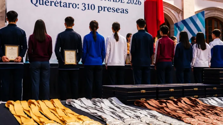 Querétaro celebra récord en Olimpiada Nacional 2026: 310 medallas y quinto lugar nacional
