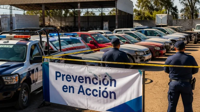 Queretaro registra caída del 24% en robo de vehículos y recupera 467 unidades en 2026