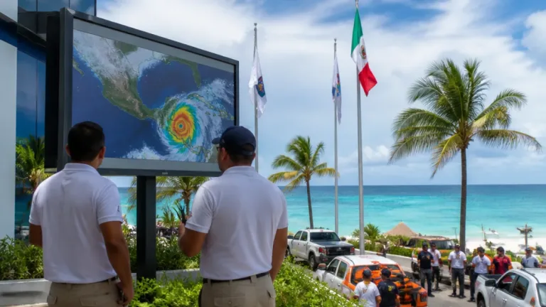 Quintana Roo mantiene vigilancia por la tormenta tropical Cristóbal; por ahora no amenaza costas