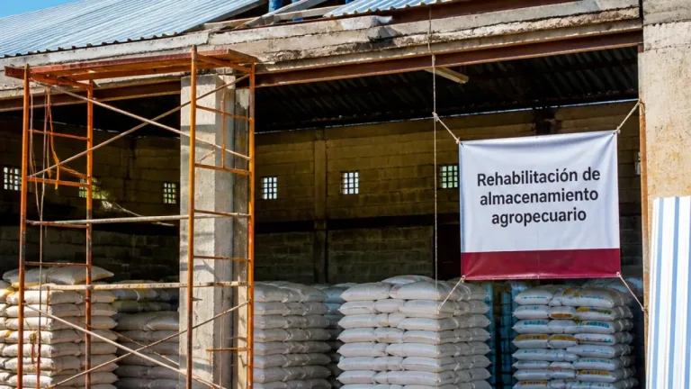 Rehabilitan bodega de granos en Santiago Ixcuintla para proteger cosechas y reducir mermas