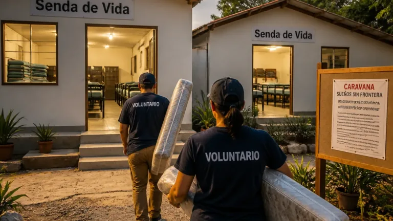 Reynosa: albergues listos para recibir a la caravana «Sueños sin Frontera», dicen responsables