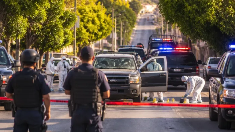 Robo de camioneta en Chilpancingo provoca persecución y enfrentamiento a balazos